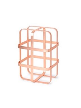 Umbra Pulse matte Copper 6 bottle Wine rack